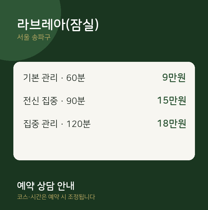 송파구 출장 라브레아(잠실)