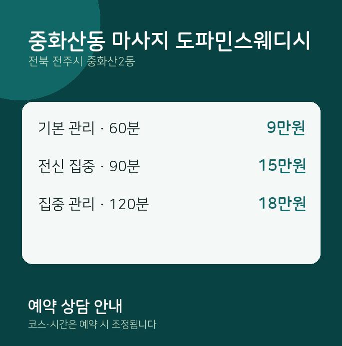 중화산2동 스웨디시 중화산동 마사지 도파민스웨디시