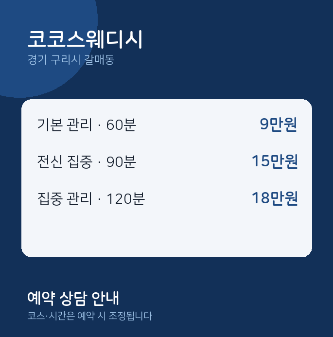 갈매동 스웨디시 코코스웨디시