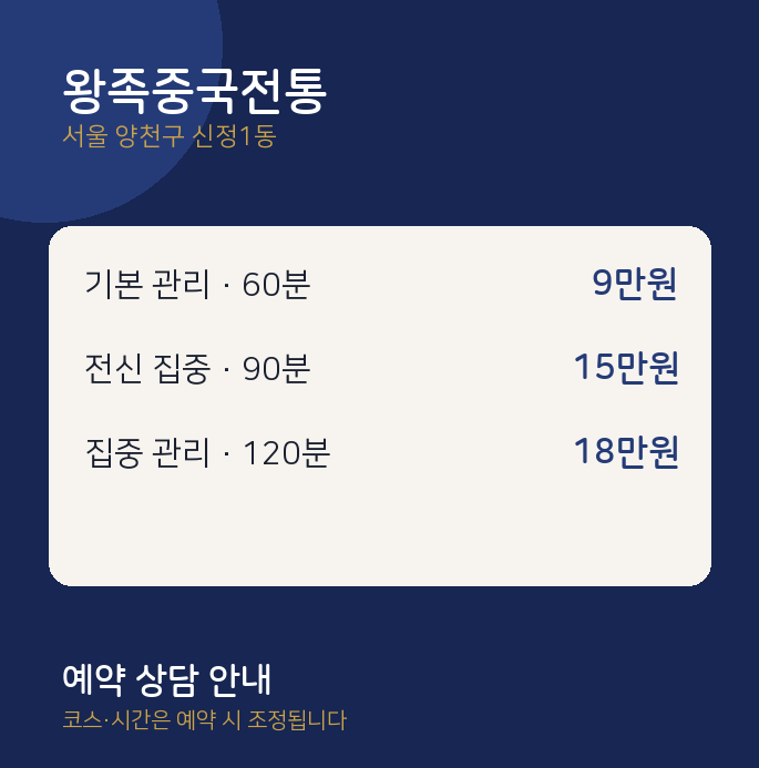 신정1동 아로마 왕족중국전통