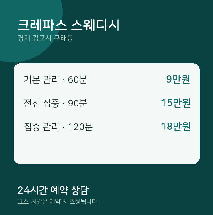 구래동 스웨디시 크레파스 스웨디시